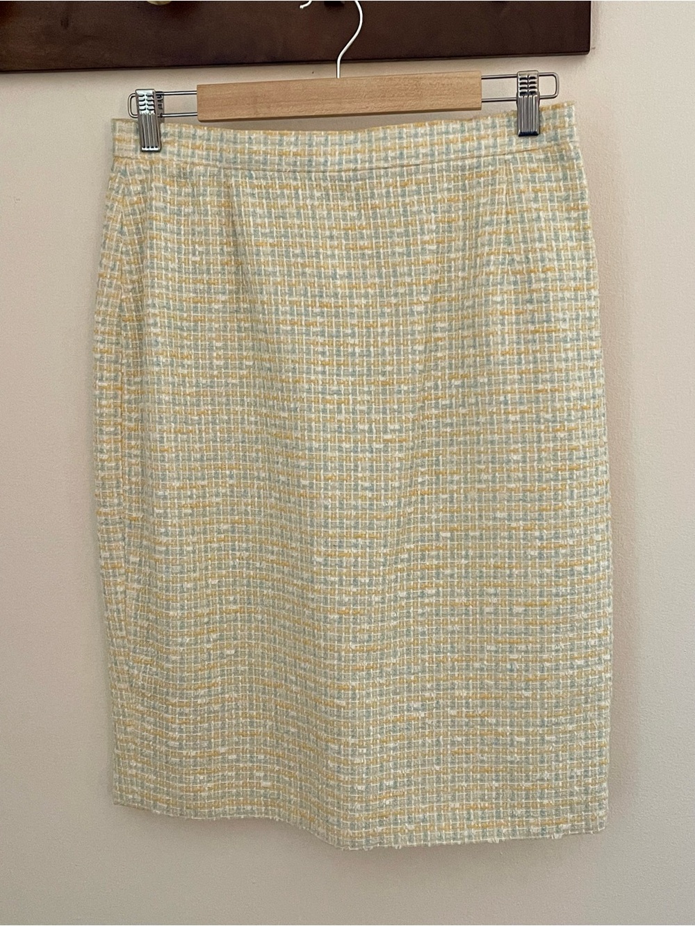 Vintage ESCADA Margaretha Ley Tweed Skirt Suit 38 Made Germany - Picture 12 of 13